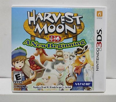 Harvest Moon 3D: A New Beggining - Nintendo 3DS - Semi-Novo