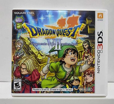 Dragon Quest VII Fragments of the Forgotten Past - Nintendo 3DS - Semi-Novo