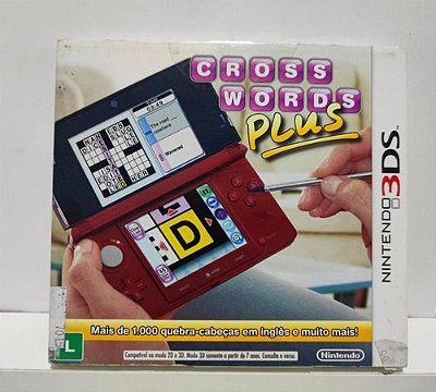 Crosswords Plus - Nintendo 3DS - Semi-Novo