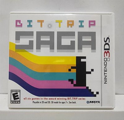 Bit Trip Saga - Nintendo 3DS - Semi-Novo