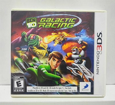 Ben 10 Galactic Racing - Nintendo 3DS - Semi-Novo