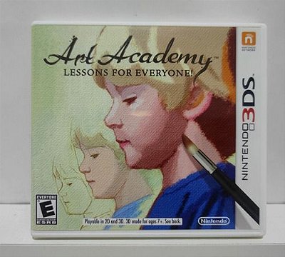 Art Academy Lessons For Everyone - Nintendo 3DS - Semi-Novo