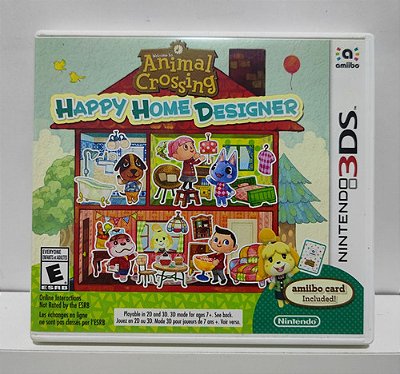 Animal Crossing Happy Home Designer - Nintendo 3DS - Semi-Novo