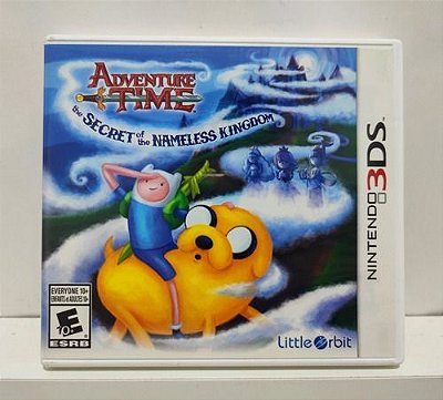 Adventure Time Secret of the Nameless Kingdom - Nintendo 3DS - Semi-Novo