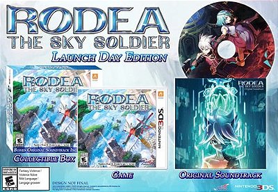 Rodea The Sky Soldier Launch Edition - Nintendo 3DS