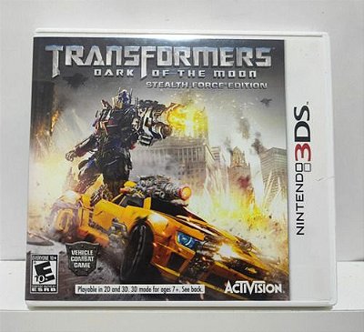 Transformers Dark of the Moon Stealth Force Edition - Nintendo 3DS - Semi-Novo