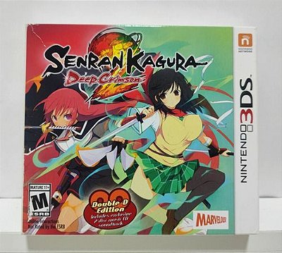 Senran Kagura 2 Deep Crimson Double D Edition - Nintendo 3DS - Semi-Novo