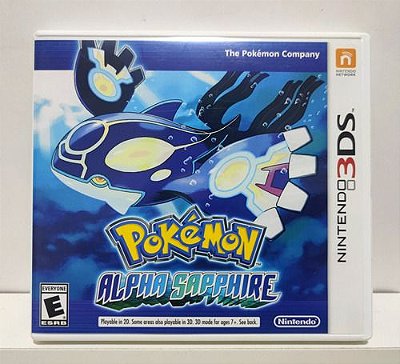 Pokemon Alpha Sapphire - Nintendo 3DS - Semi-Novo