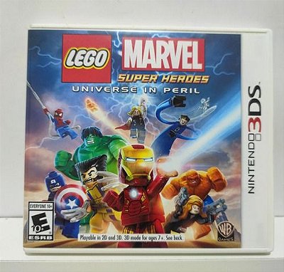 Lego Marvel Super Heroes Universe In Peril - Nintendo 3DS - Semi-Novo