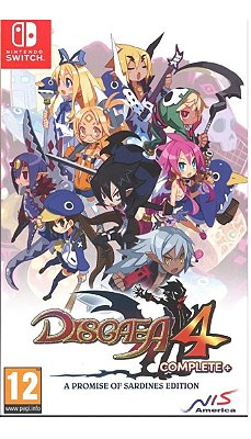 Disgaea 4 Complete+ A Promise of Sardines Edition - Nintendo Switch