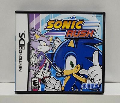 Sonic Rush - Nintendo DS - Semi-Novo