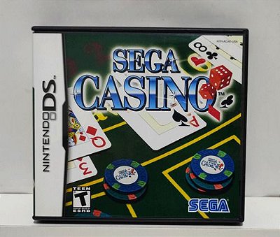 Sega Casino - Nintendo DS - Semi-Novo