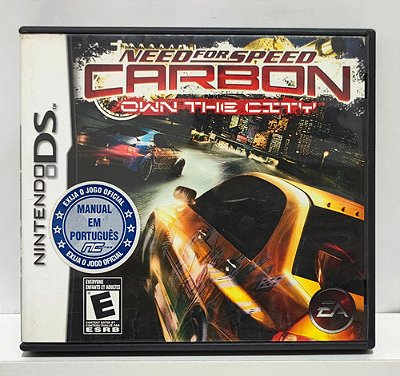 Need For Speed Carbon Own The City - Nintendo DS - Semi-Novo