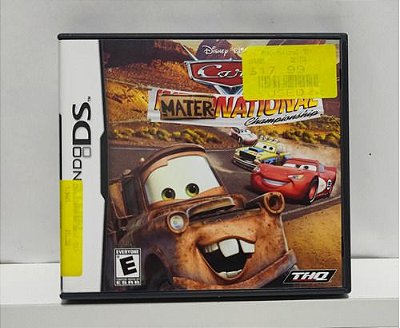 Disney Cars Mater National Championship - Nintendo DS - Semi-Novo