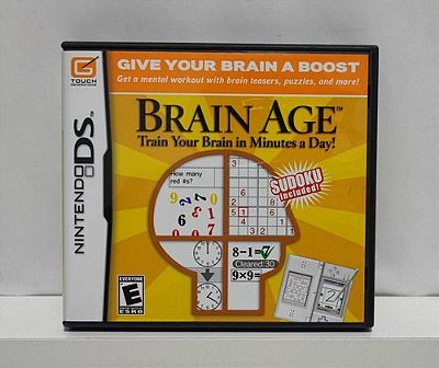 Brain Age - Nintendo DS - Semi-Novo
