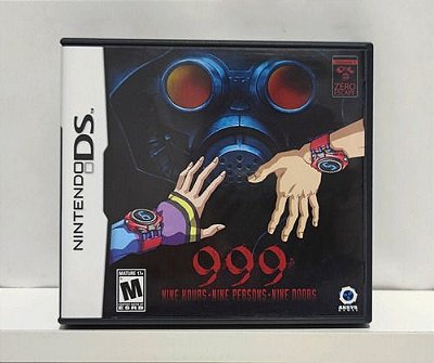 999 Nine Hours Nine Persons Nine Doors - Nintendo DS - Semi-Novo