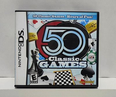 50 Classic Games - Nintendo DS - Semi-Novo