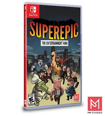 Superepic The Entertainment War - Nintendo Switch - Limited Run Games