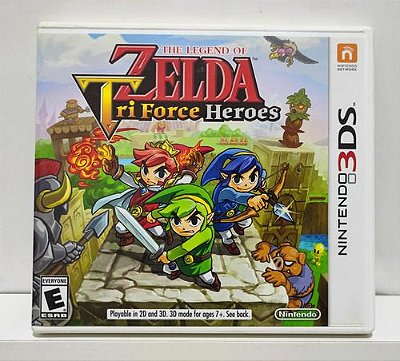 The Legend Of Zelda Tri Force Heroes - Nintendo 3DS - Semi-Novo