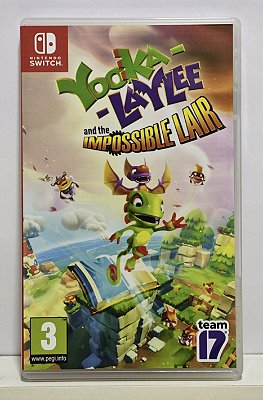 Yooka Laylee and the Impossible Lair - Nintendo Switch - Semi-Novo