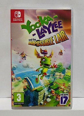 Yooka Laylee and the Impossible Lair - Nintendo Switch - Semi-Novo