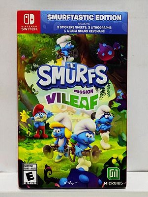 The Smurfs Mission Vileaf Smurftastic Edition - Nintendo Switch - Semi-Novo
