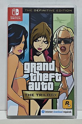 Grand Theft Auto the Trilogy Definitive Edition - Nintendo Switch - Semi-Novo