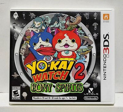Yo Kai Watch 2 Bony Spirits - Nintendo 3DS - Semi-Novo