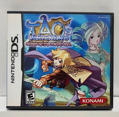 Tao's Adventure Curse Of The Demon Seal - Nintendo DS - Semi-Novo