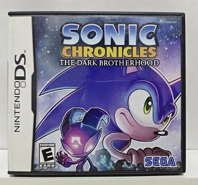 Sonic Chronicles The Dark Brotherhood - Nintendo DS - Semi-Novo