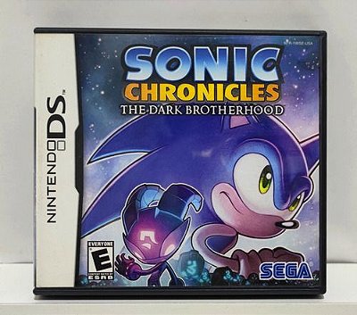 Sonic Chronicles The Dark Brotherhood - Nintendo DS - Semi-Novo