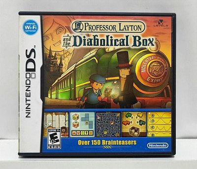 Professor Layton And The Diabolical Box - Nintendo DS - Semi-Novo