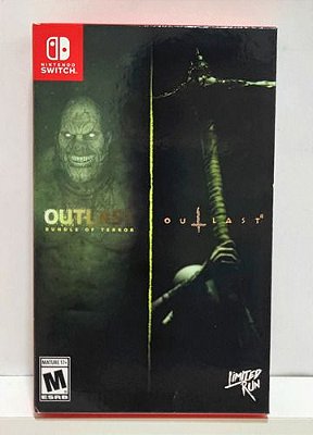 Outlast Double Pack - Outlast Bundle Of Terror / Outlast II - Nintendo Switch - Semi-Novo - Limited Run Games