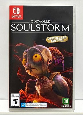 Oddworld Soulstorm Oddtimized Edition - Nintendo Switch - Semi-Novo