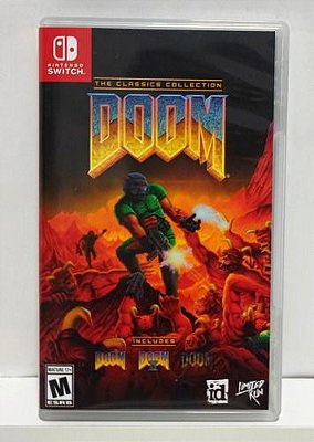 Doom The Classics Collection - Nintendo Switch - Semi-Novo - Limited Run Games