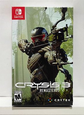 Crysis 3 Remastered Steelbook Deluxe Edition - Nintendo Switch - Semi-Novo - Limited Run Games