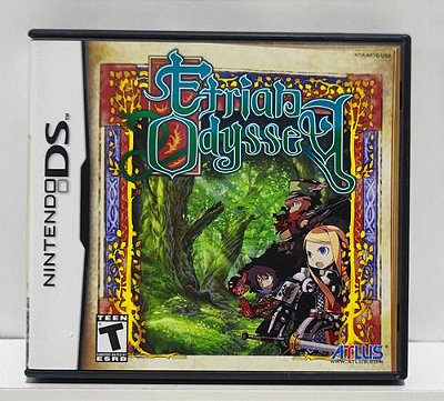Etrian Odyssey - Nintendo DS - Semi-Novo