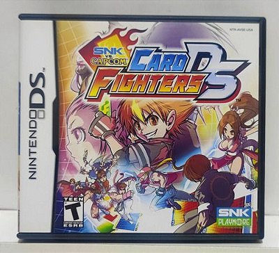 Snk Vs Capcom Card Fighters - Nintendo DS - Semi-Novo