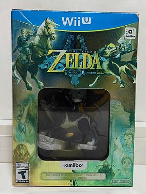 The Legend Of Zelda Twilight Princess HD - Nintendo Wii U + Amiibo Wolf Link