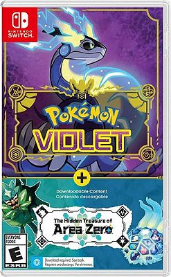 Pokemon Violet + The Hidden Treasure Of Area Zero - Nintendo Switch
