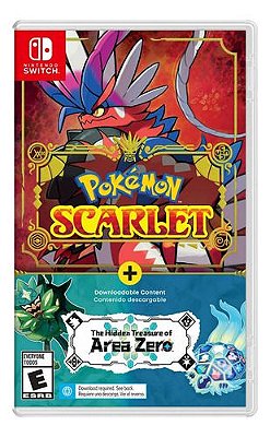 Pokemon Scarlet + The Hidden Treasure Of Area Zero - Nintendo Switch