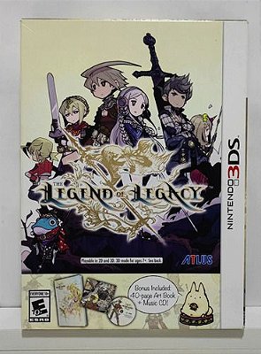 The Legend Of Legacy Launch Edition - Nintendo 3DS - Semi-Novo
