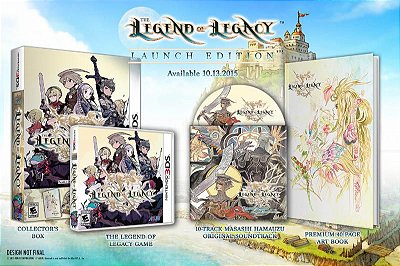 The Legend of Legacy Launch Edition - Nintendo 3DS