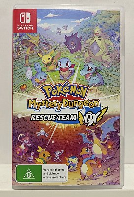Pokémon Mystery Dungeon Rescue Team Dx - Nintendo Switch - Semi-Novo
