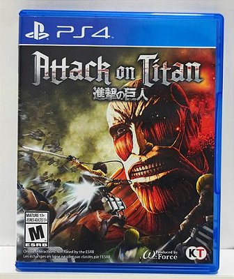 Attack On Titan - PS4 - Semi-Novo