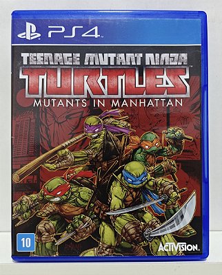 Teenage Mutant Ninja Turtles: Mutants in Manhattan- PS4 - Semi-Novo