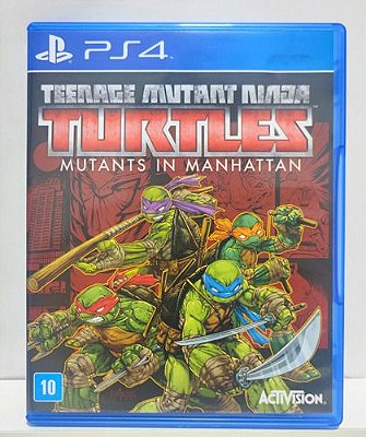Teenage Mutant Ninja Turtles: Mutants in Manhattan- PS4 - Semi-Novo