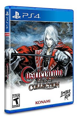 Castlevania Advance Collection (Capa Harmony Of Dissonance) - PS4 - Limited Run Games