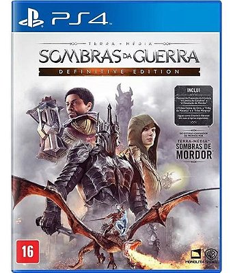 Sombras Da Guerra Definitive Edition - PS4