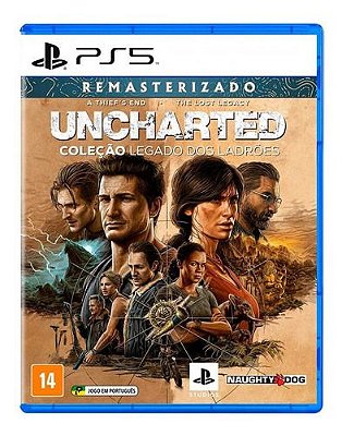 Uncharted Coleção Legado Dos Ladrões Remasterizado - PS5